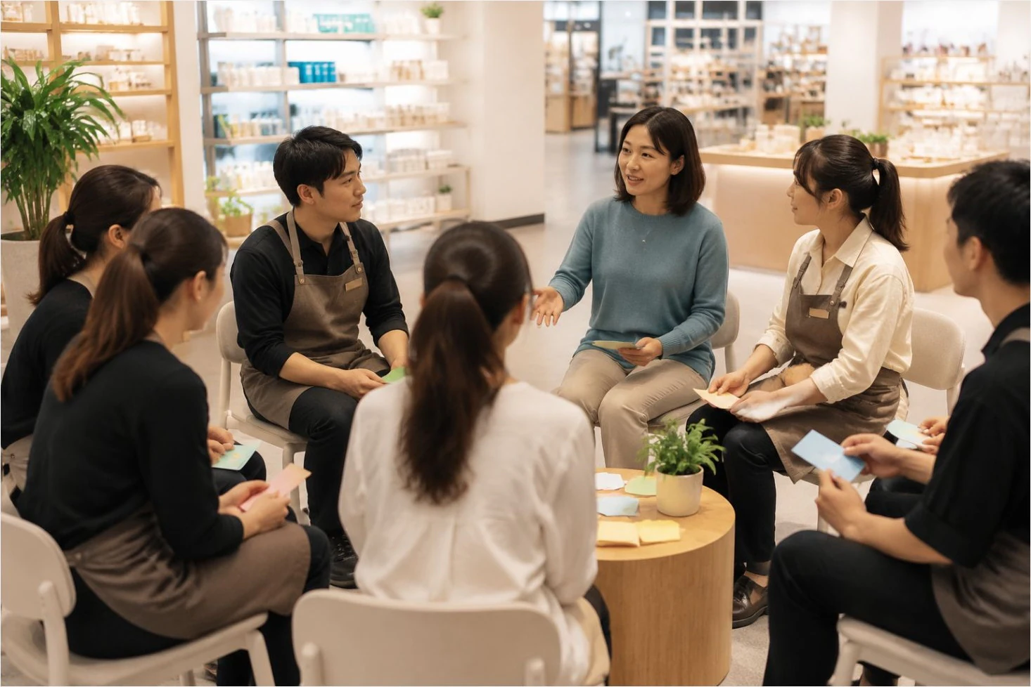 新零售团队参与支持性团体辅导